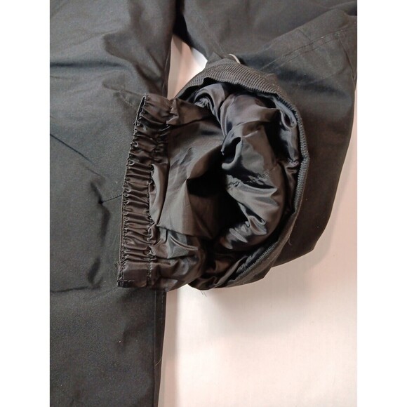 BOYS GERRY BLACK BLUE SNOW SKI SNOWBOARD PANTS BIBS OVERALLS SUSPENDERS M 10 12 - Picture 11 of 11